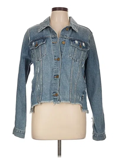 Pre-owned Just Usa Denim Jacket In Blue