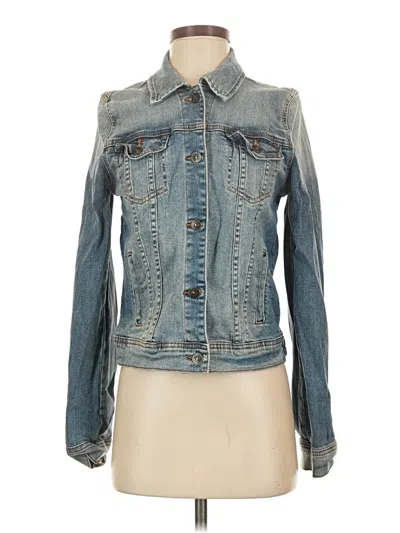 Pre-owned Just Usa Denim Jacket In Blue