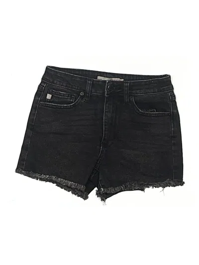 Pre-owned Just Usa Denim Shorts In Black