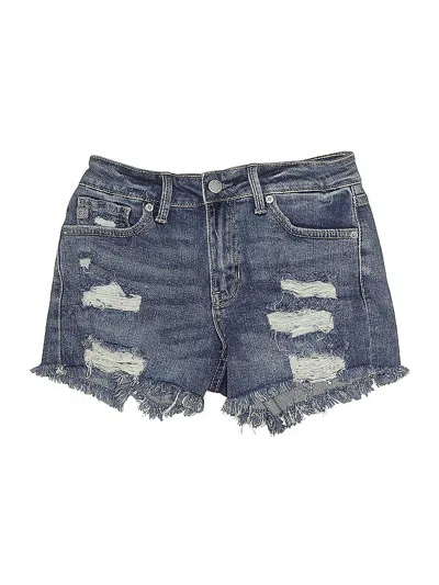 Pre-owned Just Usa Denim Shorts In Blue
