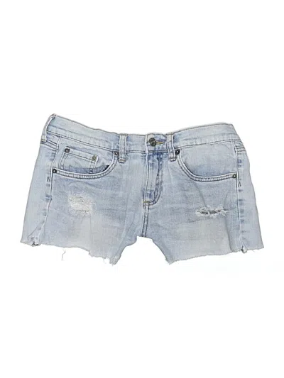 Pre-owned Just Usa Denim Shorts In Blue