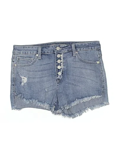Pre-owned Just Usa Denim Shorts In Blue