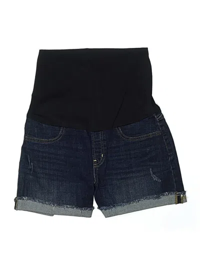 Pre-owned Just Usa Denim Shorts In Blue