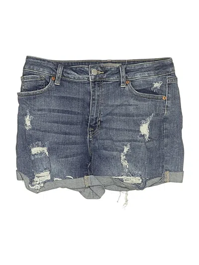 Pre-owned Just Usa Denim Shorts In Blue