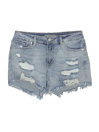 Pre-owned Just Usa Denim Shorts In Blue