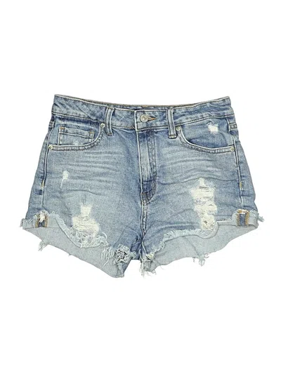 Pre-owned Just Usa Denim Shorts In Blue
