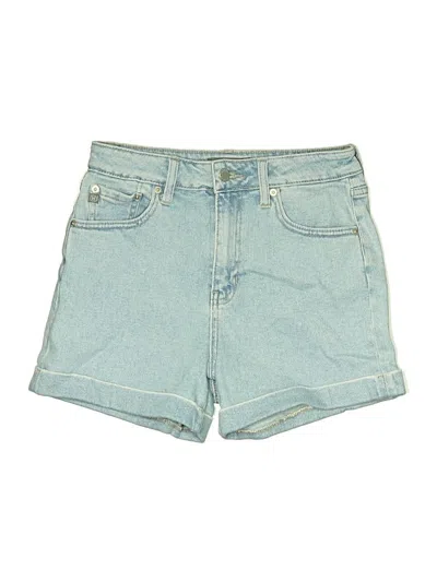 Pre-owned Just Usa Denim Shorts In Blue