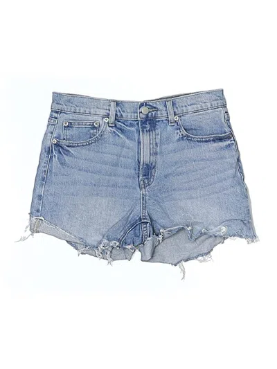 Pre-owned Just Usa Denim Shorts In Blue