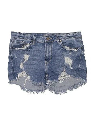 Pre-owned Just Usa Denim Shorts In Blue