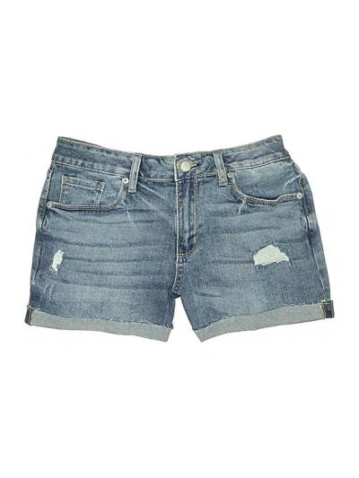 Pre-owned Just Usa Denim Shorts In Blue