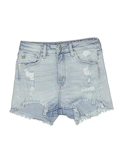 Pre-owned Just Usa Denim Shorts In Blue