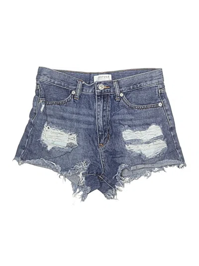 Pre-owned Just Usa Denim Shorts In Blue