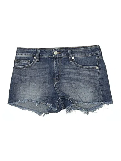 Pre-owned Just Usa Denim Shorts In Blue