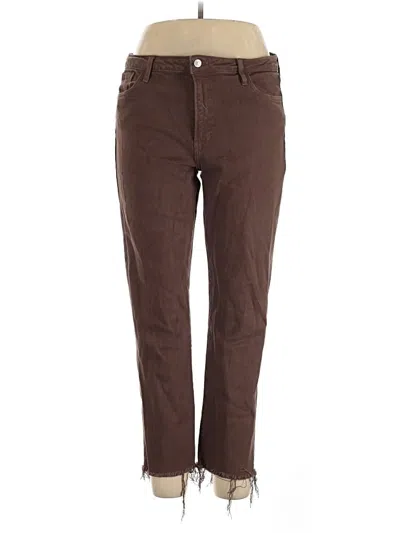 Pre-owned Just Usa Jeans In Brown