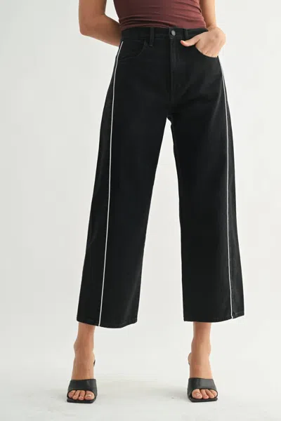 Just Usa Jennifer Barrel Jeans In Black