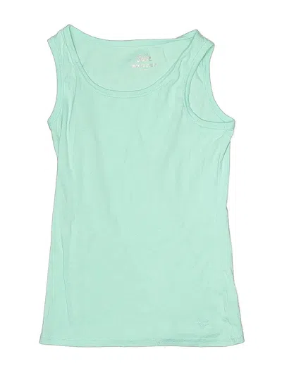 Pre-owned Justice Kids' Active Tank Top In Blue