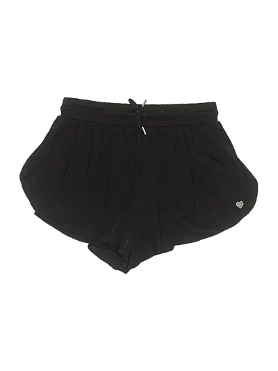 Pre-owned Justice Kids' Athletic Shorts In Black