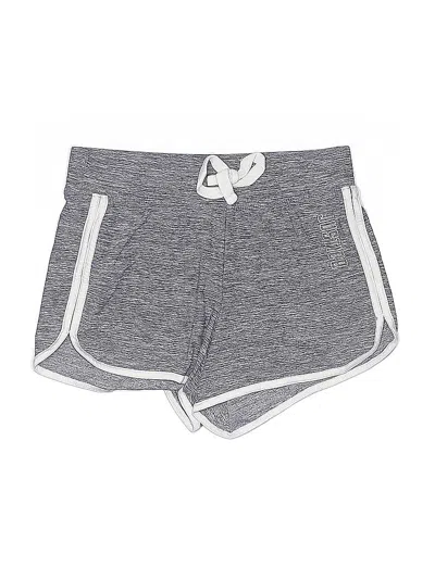 Pre-owned Justice Kids' Athletic Shorts In Gray