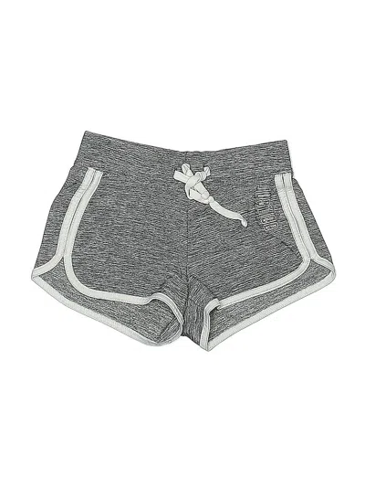 Pre-owned Justice Kids' Athletic Shorts In Gray