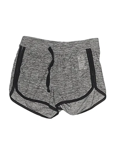 Pre-owned Justice Kids' Athletic Shorts In Gray