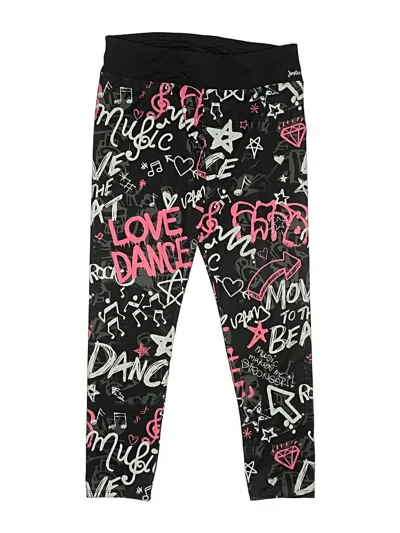 Pre-owned Justice Kids' Casual Pants In Black