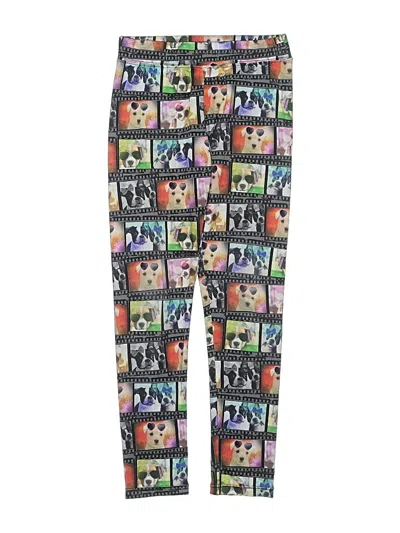 Pre-owned Justice Kids' Casual Pants In Black