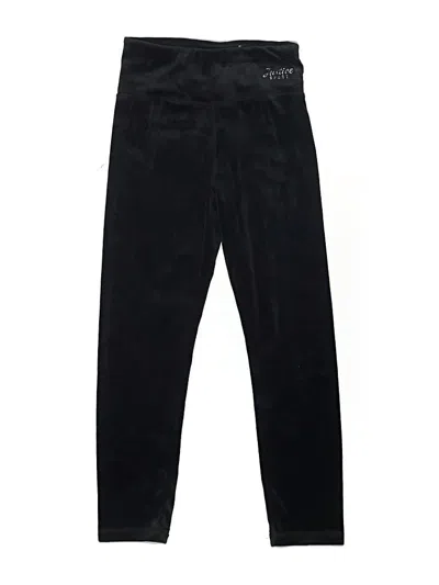 Pre-owned Justice Kids' Casual Pants In Black