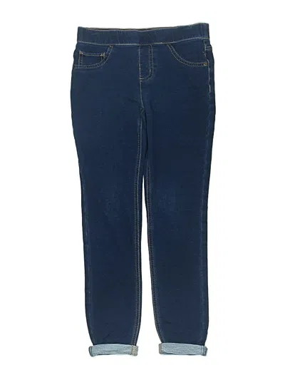 Pre-owned Justice Kids' Casual Pants In Blue
