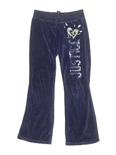 Pre-owned Justice Kids' Casual Pants In Blue