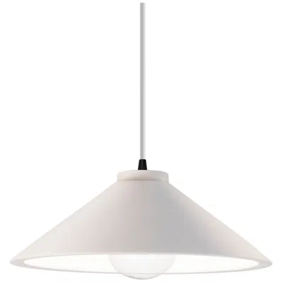 Justice Design Ambiance 11 3/4"w Matte Black Mini Pendant
