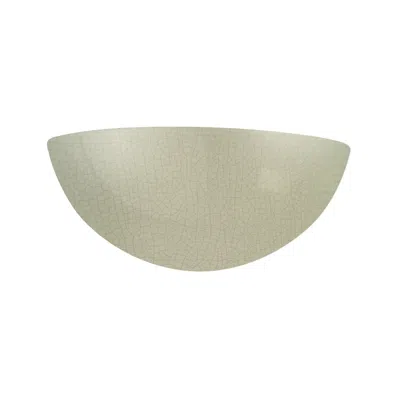 Justice Design Ambiance 4 1/2"h Celadon Crackle Quarter Sphere Wall Sconce