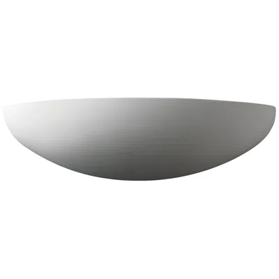 Justice Design Ambiance 5" High Bisque Wall Sconce