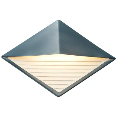 Justice Design Ambiance 8" High Midnight Sky Led Outdoor Wall Light