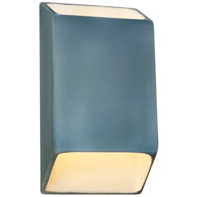 Justice Design Ambiance 9 1/2" High Midnight Sky White Led Wall Sconce