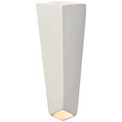Justice Design Ambiance Collection™ 17" High Bisque Led Wall Sconce