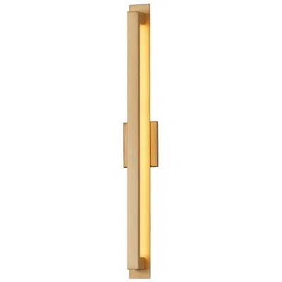 Justice Design Catalina 36" High Burnished Gold Led Outdoor Wall Sconce