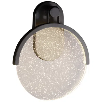 Justice Design Coronado 15" High Matte Black Led Outdoor Wall Light