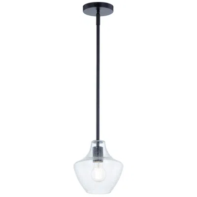 Justice Design Fusion Harlow 7 1/2" Wide Matte Black Mini Pendant