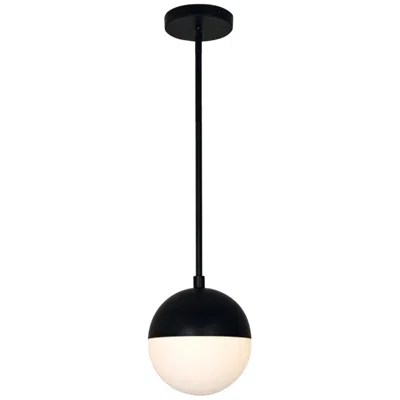 Justice Design Fusion™ Ion 7" Wide Matte Black Led Mini Pendant Light