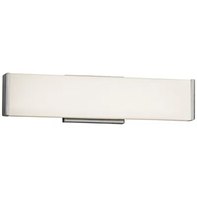 Justice Design Fusion Latitude 18 1/2" Wide Brushed Nickel Led Bath Light
