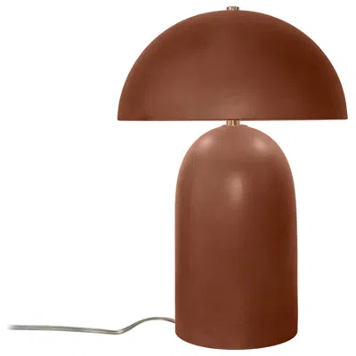 Justice Design Kava 18.25" Canyon Clay Modern Ceramic Table Lamp