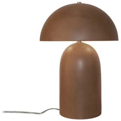 Justice Design Kava 18.25" Terra Cotta Ceramic Table Lamp Made To Order
