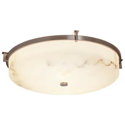 Justice Design Lumenaria Collection Era 20 3/4" Wide Brushed Nickel Led Ceiling Light