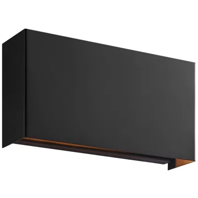 Justice Design Marco 5" High Matte Black Led Wall Sconce