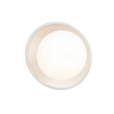 Justice Design Mini Coupe 6 1/4" High Bisque Led Wall Sconce