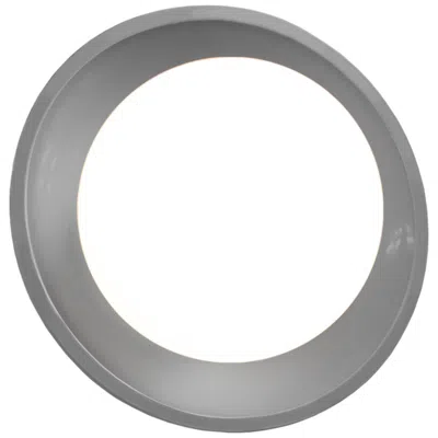 Justice Design Mini Coupe Gloss Grey Wall Sconce