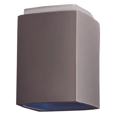 Justice Design Radiance™ 6 1/2" Wide Bisque Outdoor Ceiling Light