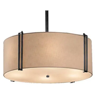 Justice Design Reveal 24 1/2" Wide Matte Black Pendant Light