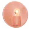 Justice Design Shield Gloss Blush Wall Sconce