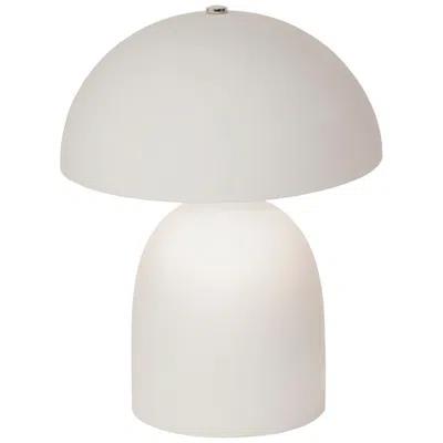 Justice Design Short Kava 12" Tall Bisque Ceramic Table Lamp